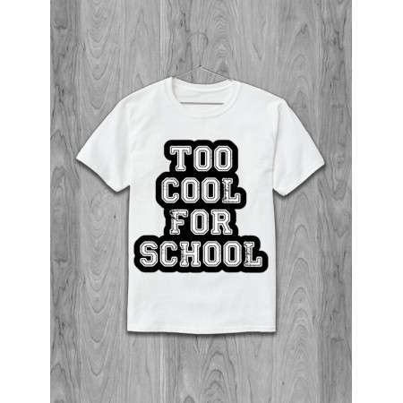 Prea misto pentru tricou din bumbac de la școală